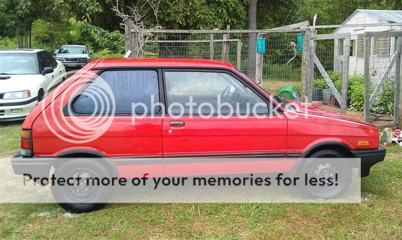 Subaru justy 1988